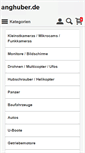 Mobile Screenshot of anghuber.de